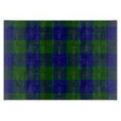 Barclay Tartan Blau kariert Schneidebrett (Vorderseite)