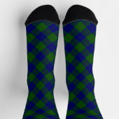 Barclay Tartan Blau kariert Socken (Oben)
