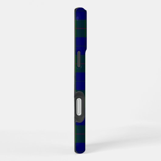 Barclay tartan blue green plaid iPhone hülle (Rechte Seite)