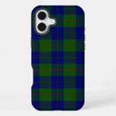 Barclay tartan blue green plaid iPhone hülle (Rückseite)