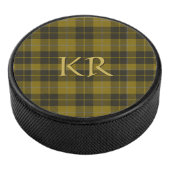 Barclay Tartan mit Ihren Initialen, schottisch Kar Eishockey Puck (3/4)
