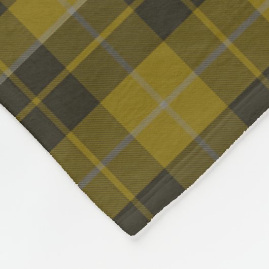 Barclay Tartan mit Ihren Initialen, schottisch Kar Fleecedecke (Ecke)