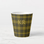 Barclay Tartan mit Ihren Initialen, schottisch Kar Milchtasse (Vorderseite)