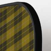Barclay Tartan mit Ihren Initialen, schottisch Kar Pickleball Schläger (Linke Seite)