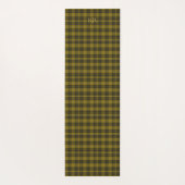 Barclay Tartan mit Ihren Initialen, schottisch Kar Yogamatte (Rückseite)
