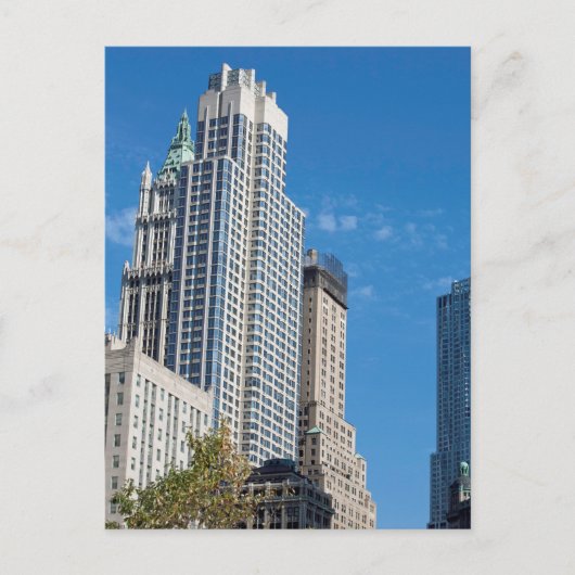 Barclay Tower Manhattan New York City Postkarte (Vorderseite)