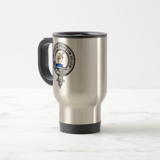 Barclay Wappen Abzeichen Reisebecher (Vorderseite Links)