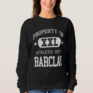 Barclay XXL Sport-Schul-Grundstück Sweatshirt