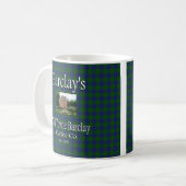 Barclays alter Towie Barclay Kaffee Co. Kaffeetasse (Vorderseite Links)