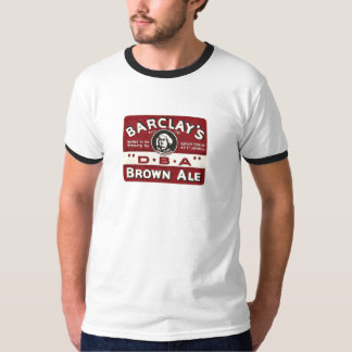 Barclay's DBA Brown Ale Vintage-Bieretikett-Shirt T-Shirt