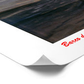 Barco de pesca/Pesqueiro/Fischerboot Poster (Ecke)