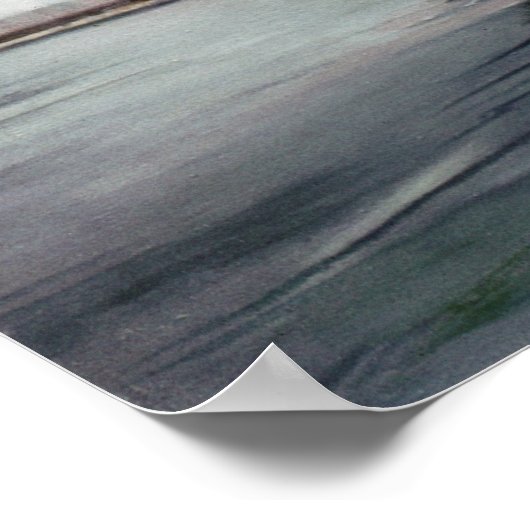 Barco pesquero/Pesqueiro/Fischerboot Poster (Ecke)