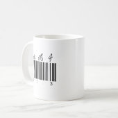 Barcode 70,3 kaffeetasse (Vorderseite Links)