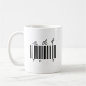Barcode 70,3 kaffeetasse (Links)