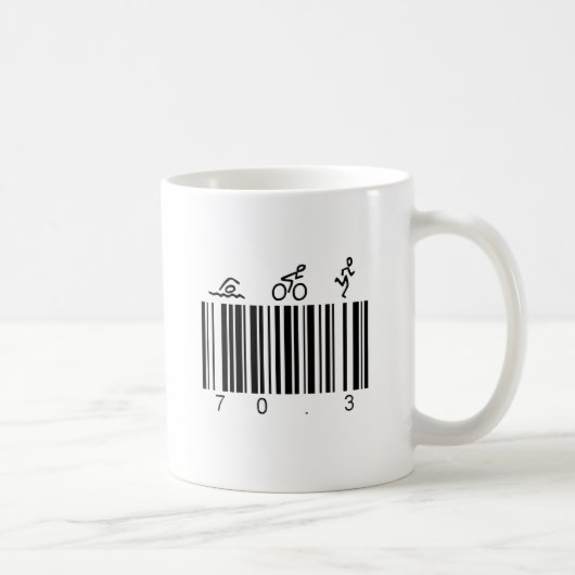 Barcode 70,3 kaffeetasse (Rechts)