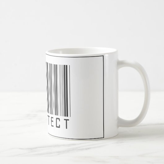 Barcode-Architekt Kaffeetasse (Rechts)