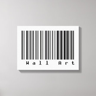 Barcode Art - Wall Art Leinwanddruck