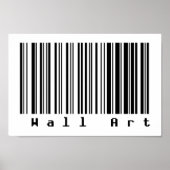 Barcode Art - Wall Art Poster (Vorne)