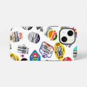 Barcode-Aufkleber herstellen iPhone Hülle (Rückseite (Horizontal))
