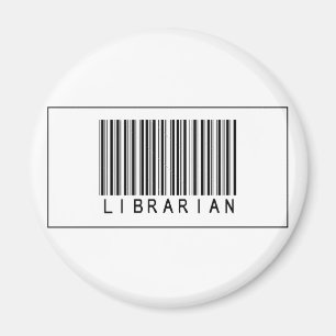 Barcode-Bibliothekar Magnet
