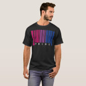Barcode Biseual Pride LGBT T Shirt Lesbian Gay Fla (Vorne ganz)
