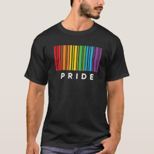Barcode Bisexual Pride LGBT T Lesbische Schwulenfl T-Shirt
