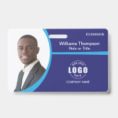 Barcode des benutzerdefinierten Fotos für Mitarbei Ausweis (Vorderseite)