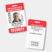 Barcode des benutzerdefinierten ID-Fotos für den S Ausweis (Vorder- & Rückseite)