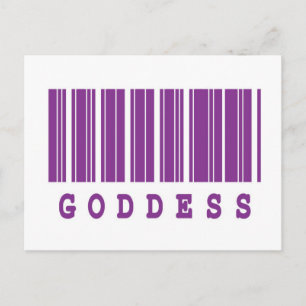 Barcode-Design Postkarte