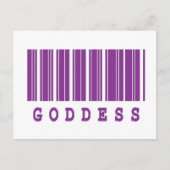 Barcode-Design Postkarte (Vorderseite)