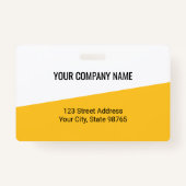 Barcode-Foto für kundenspezifische Firmenlogos für Ausweis (Rückseite)