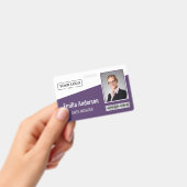 Barcode-Foto für kundenspezifische Firmenlogos Mit Ausweis (Handheld)