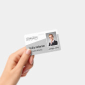 Barcode-Foto für Mitarbeiter mit benutzerdefiniert Ausweis (Handheld)