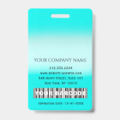 Barcode Foto IDNumber Gesundheitstherapie Krankenp Ausweis (Back)