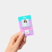 Barcode Foto IDNumber Therapie Krankenschwester Är Ausweis (Handheld)