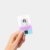 Barcode Foto Name ID Card Doctor Krankenversicheru Ausweis (Handheld)