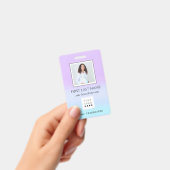 Barcode Foto Therapist Krankenschwester DoktorGesu Ausweis (Handheld)