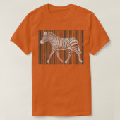 Barcode Funny Zebra T-Shirt (Design vorne)