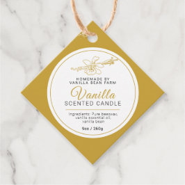 Barcode für Vanilla botanische Kunstkerzenmischung Geschenkanhänger