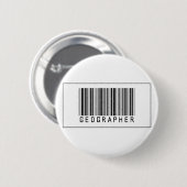 Barcode-Geograph Button (Vorne & Hinten)