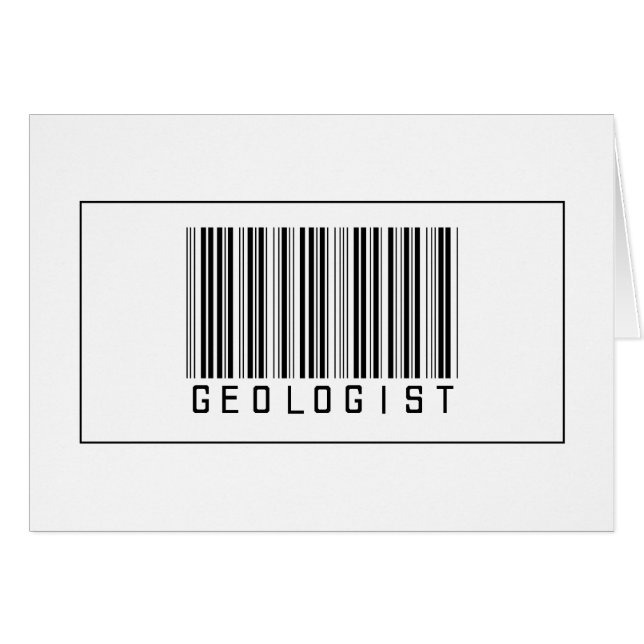 Barcode-Geologe (Vorderseite (Horizontal))
