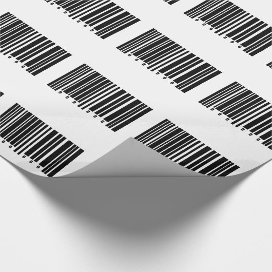 Barcode Geschenkpapier (Ecke)