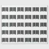 Barcode Geschenkpapier (Flach)