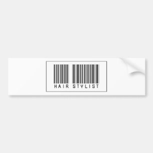 Barcode-Haar-Stylist Autoaufkleber