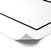 Barcode-Korrekturleser Poster (Ecke)