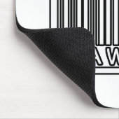 Barcode Lawyer Mousepad (Ecke)