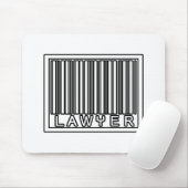 Barcode Lawyer Mousepad (Mit Mouse)