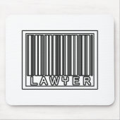 Barcode Lawyer Mousepad (Vorne)
