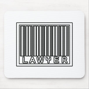 Barcode Lawyer Mousepad
