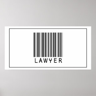 Barcode Lawyer Poster